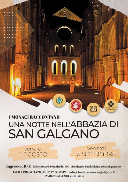 Una notte all'Abbazia di San Galgano Una notte all'Abbazia di San Galgano