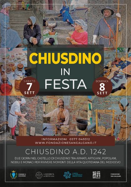 Chiusdino in Festa 7 e 8 Settembre 2024 Chiusdino in Festa 7 e 8 Settembre 2024