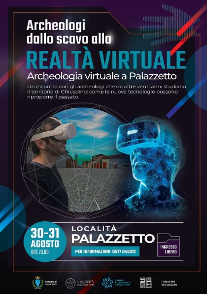 Archeologia virtuale - Palazzetto 30 e 31 Agosto 2024 Archeologia virtuale - Palazzetto 30 e 31 Agosto 2024